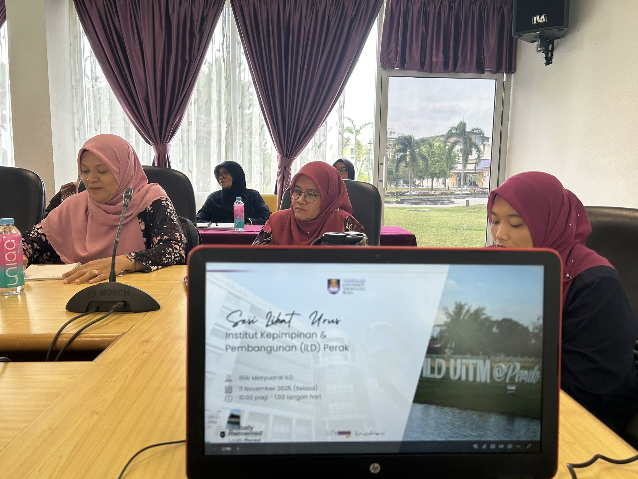 Sesi Libat Urus Bersama Institut Kepimpinan dan Pembangunan (ILD) Perak