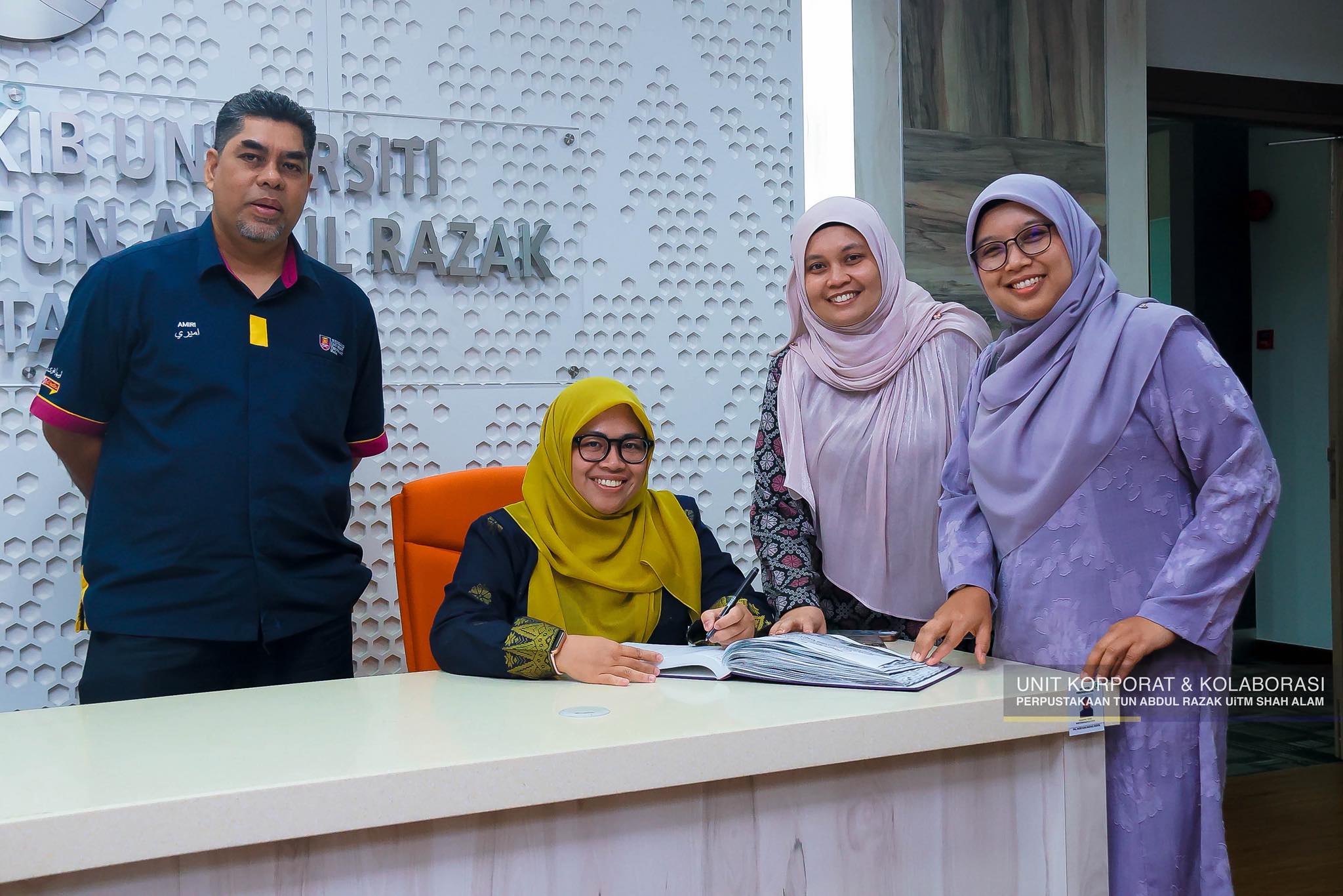 Lawatan Akademik dari Kulliyyah Teknologi Maklumat dan Komunikasi Universiti Islam Antarabangsa Malaysia (UIAM)